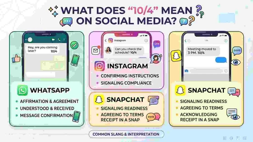 “10/4” Meaning on WhatsApp, Instagram, and Snapchat