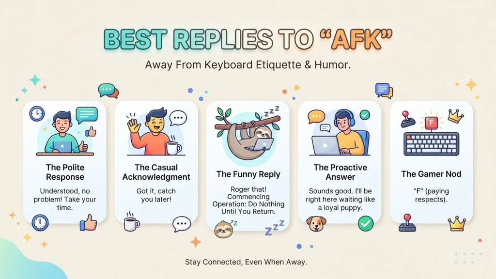 Best Replies to “AFK”