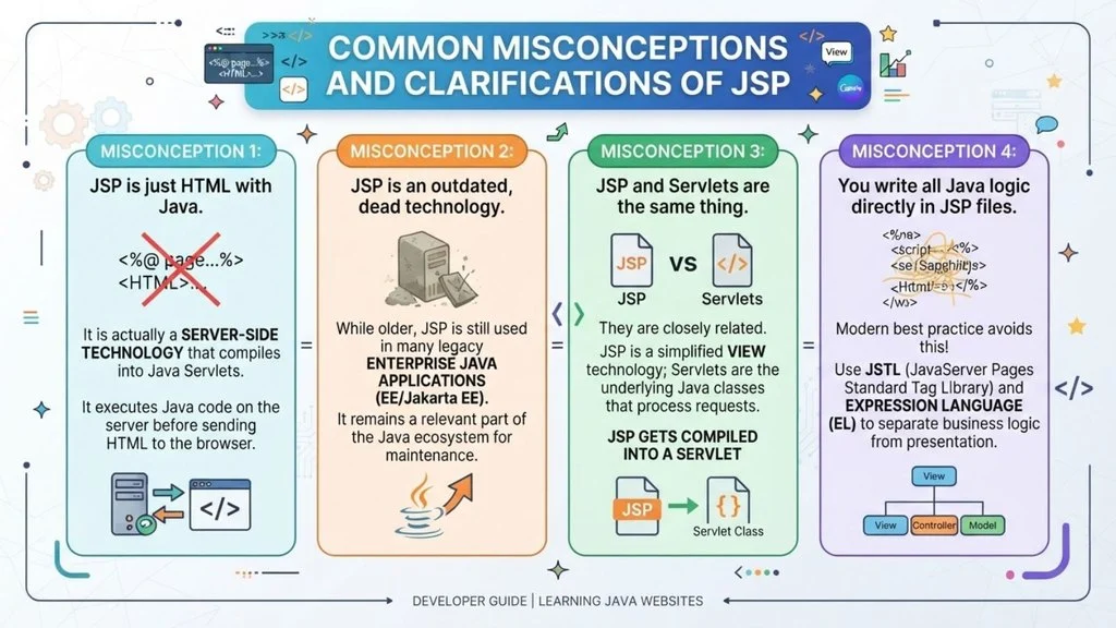 Common Misconceptions and Clarifications of JSP