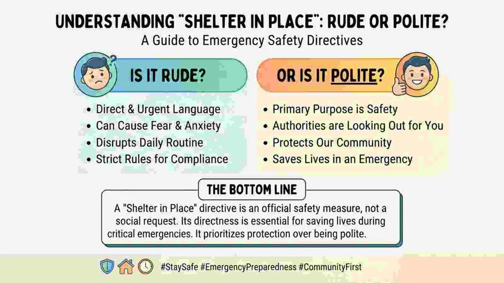 Is “Shelter in Place” Rude or Polite?