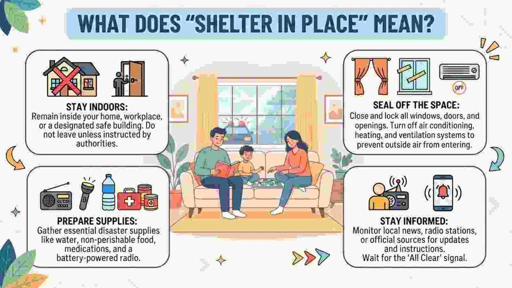 What Does “Shelter in Place” Mean?