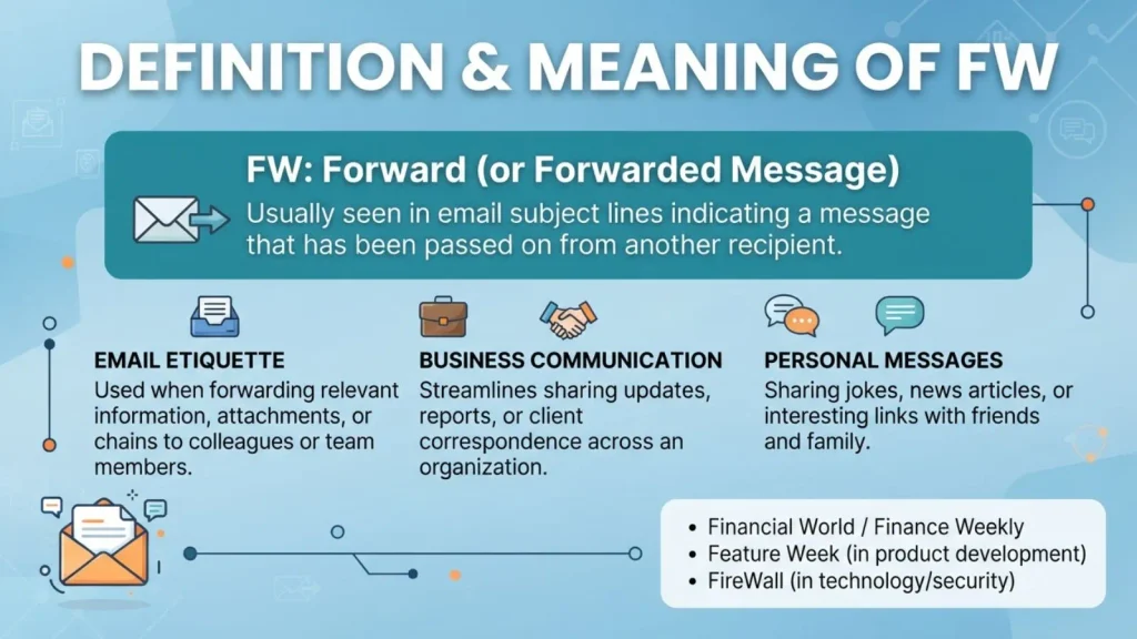 Definition & Meaning of FW