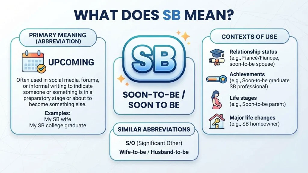 Definition & Meaning of SB