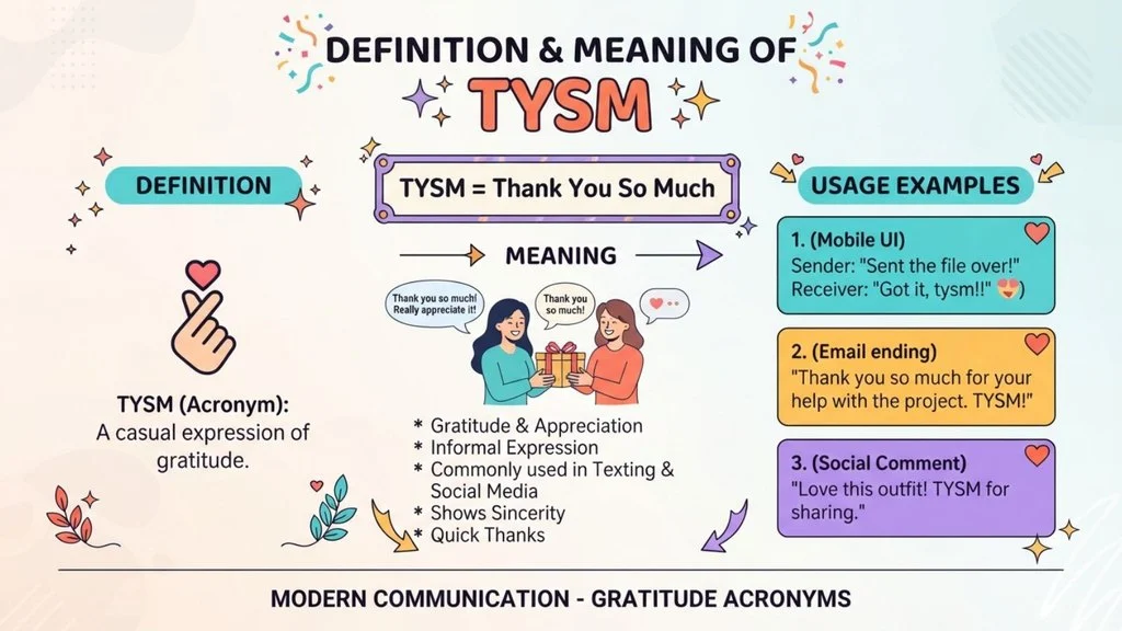 Definition & Meaning of TYSM