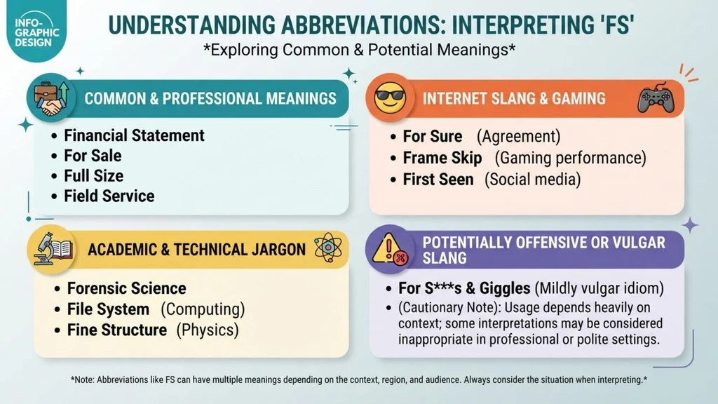 Hidden or Offensive Meanings of FS