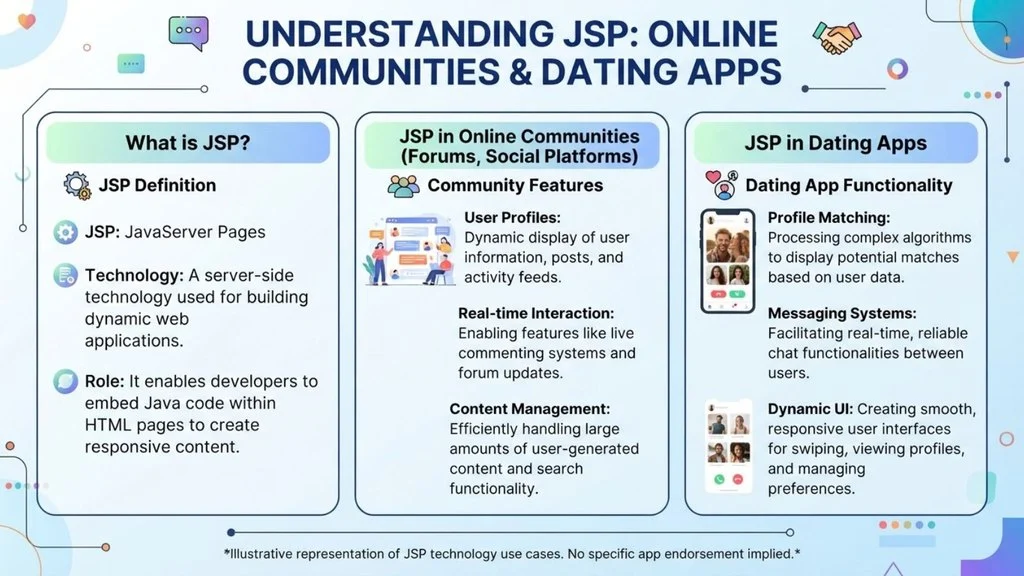 JSP in Online Communities and Dating Apps