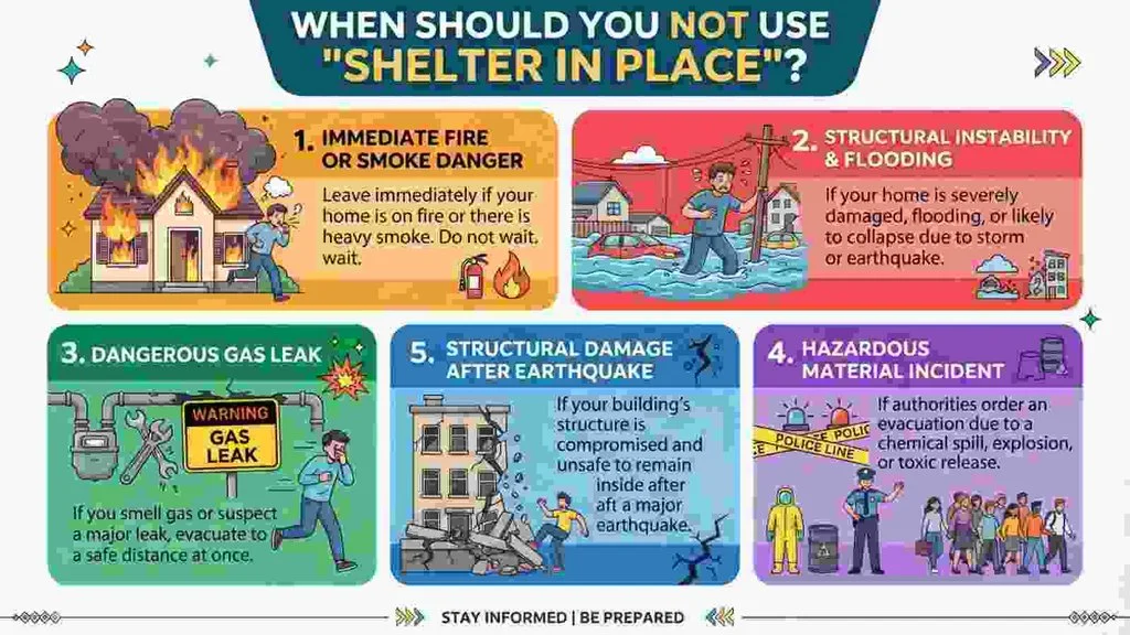 When Should You NOT Use “Shelter in Place”?