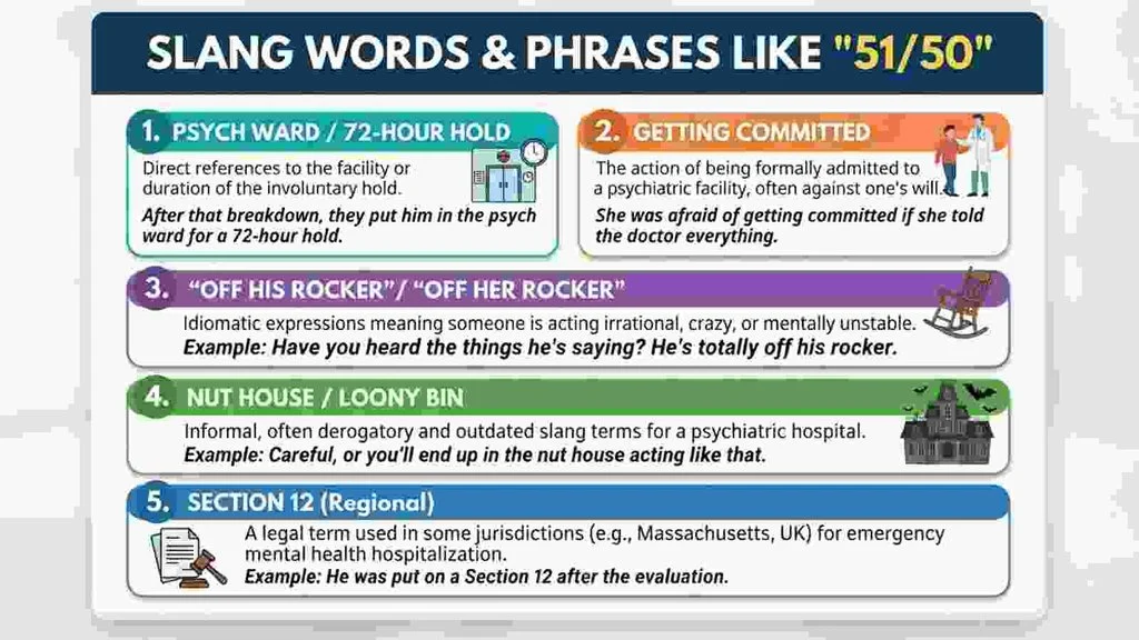 Similar Slang Words Like “51/50”