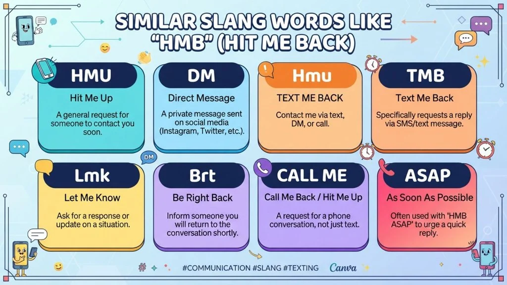 Similar Slang Words Like “HMB”