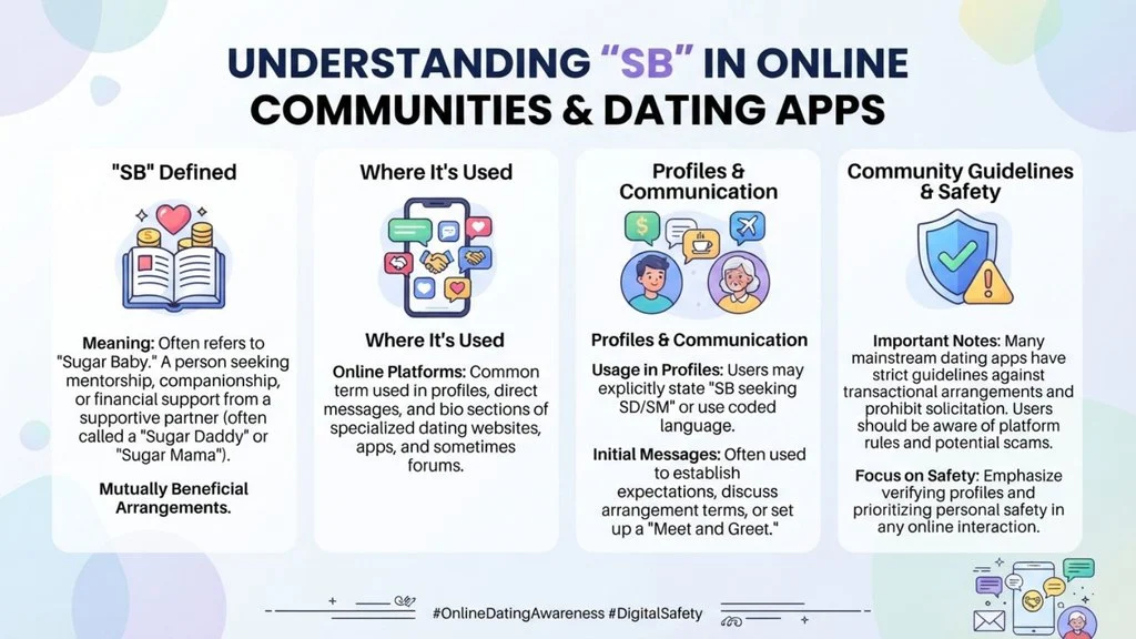 Usage of SB in Online Communities & Dating Apps