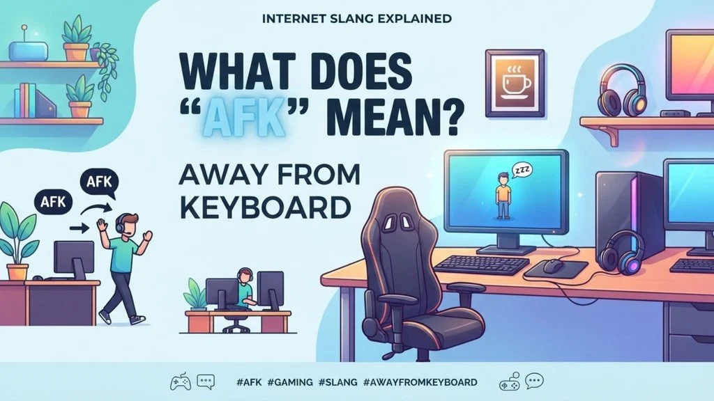 What Does “AFK” Mean in Text?