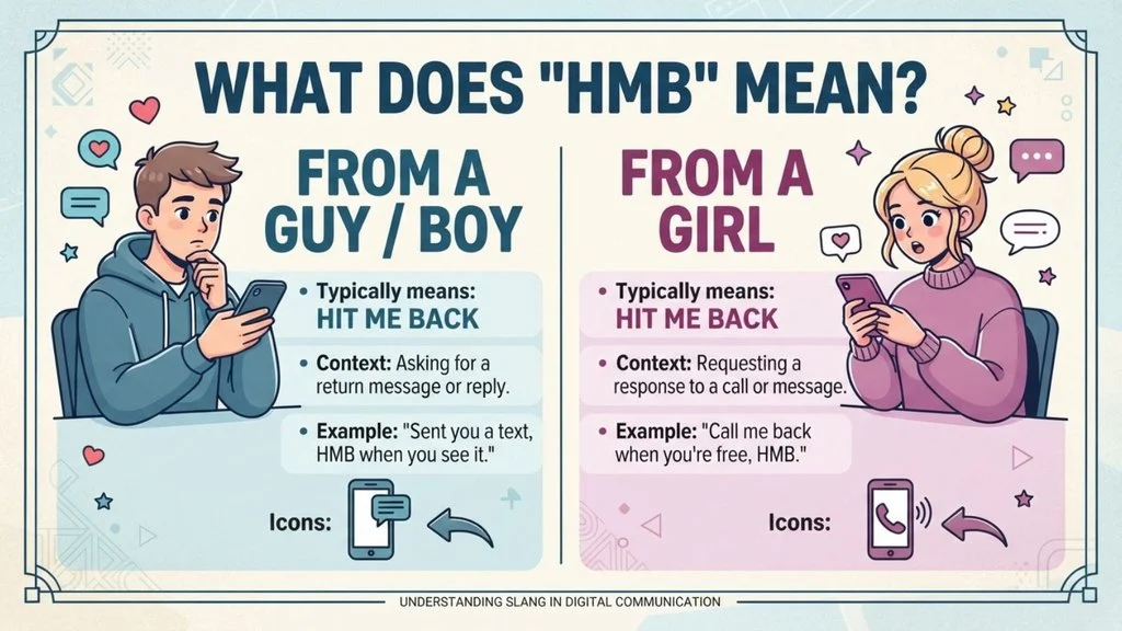 What Does “HMB” Mean From a Girl or Boy?