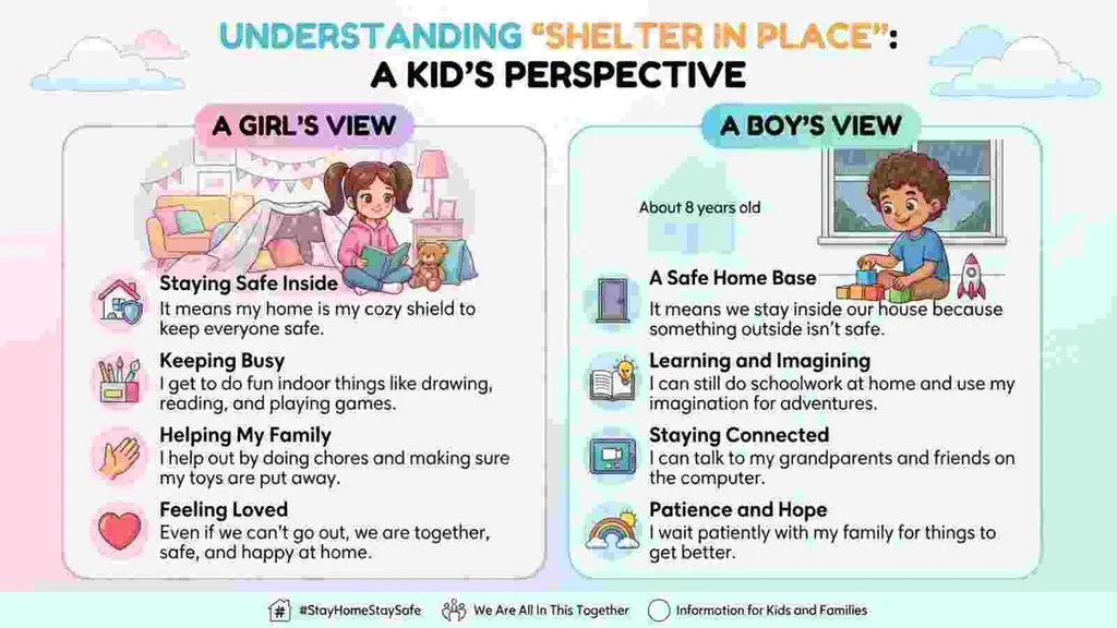 What Does “Shelter in Place” Mean From a Girl or Boy?