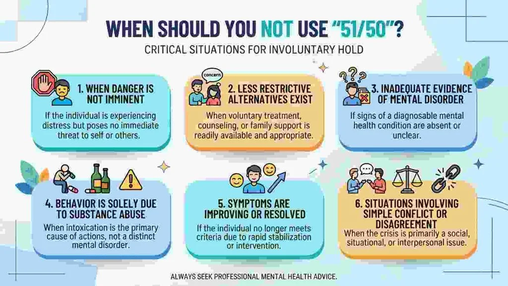 When Should You NOT Use “51/50”?