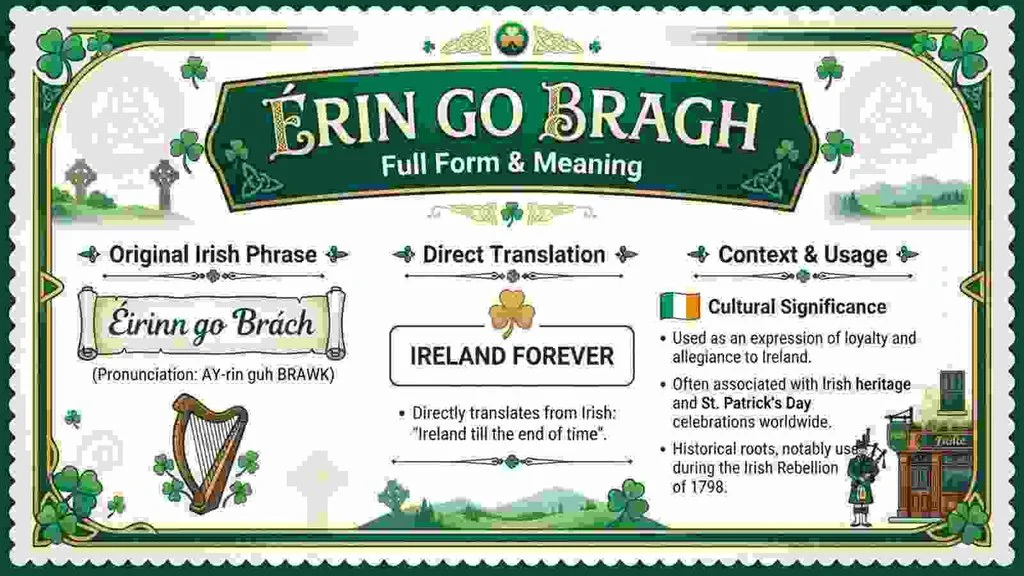 Full Form of “Erin Go Bragh”