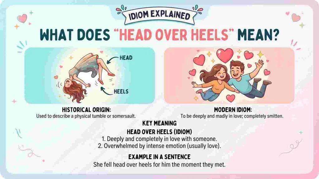 What Does “Head Over Heels” Mean in Text?