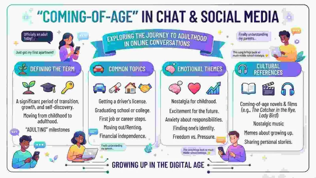 How Is “Coming of Age” Used in Chat?