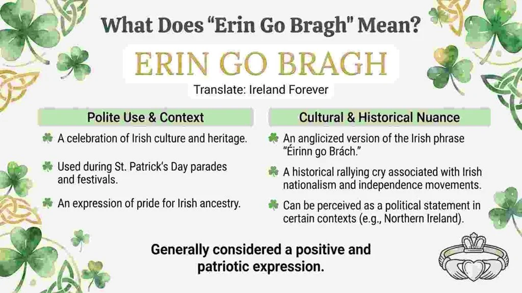 Is “Erin Go Bragh” Rude or Polite?