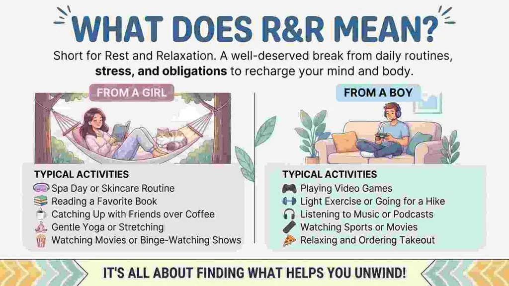 What Does R&R Mean From a Girl or Boy?