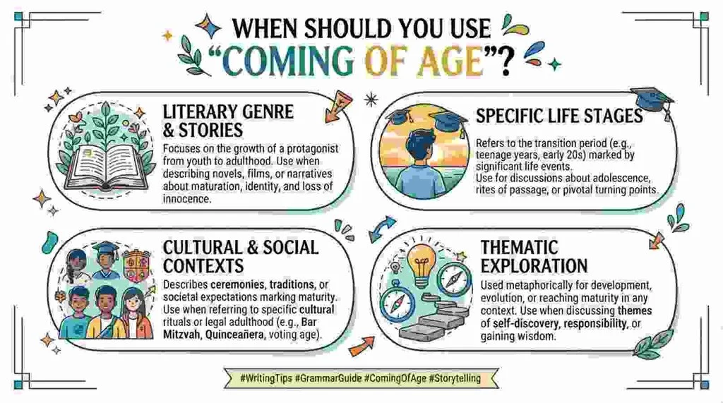 When Should You Use “Coming of Age”?