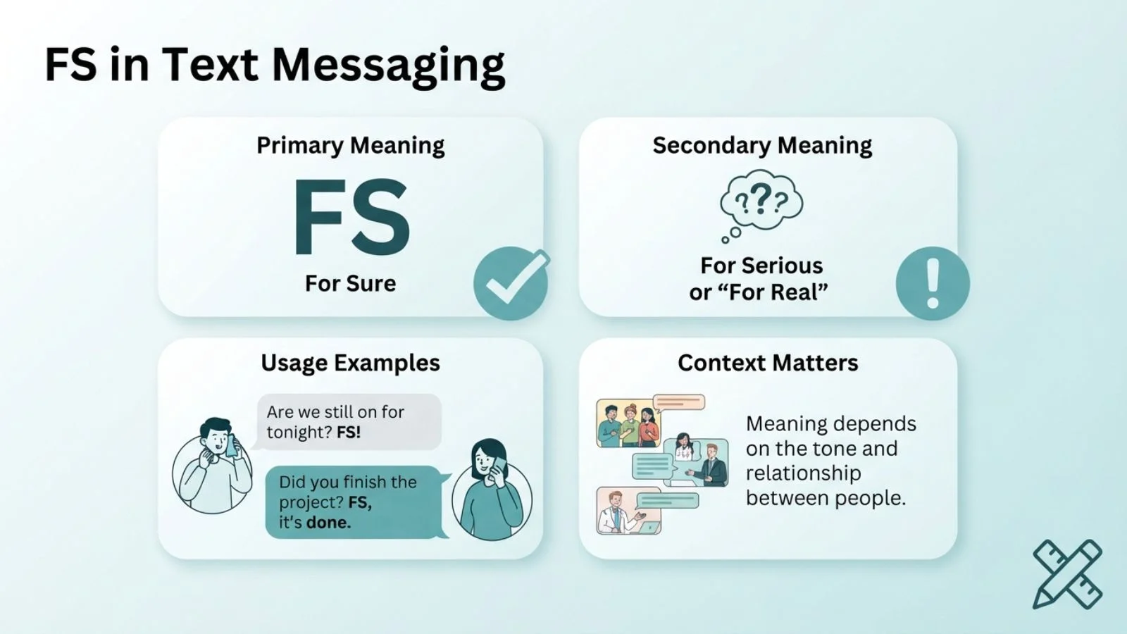 FS Meaning in Text