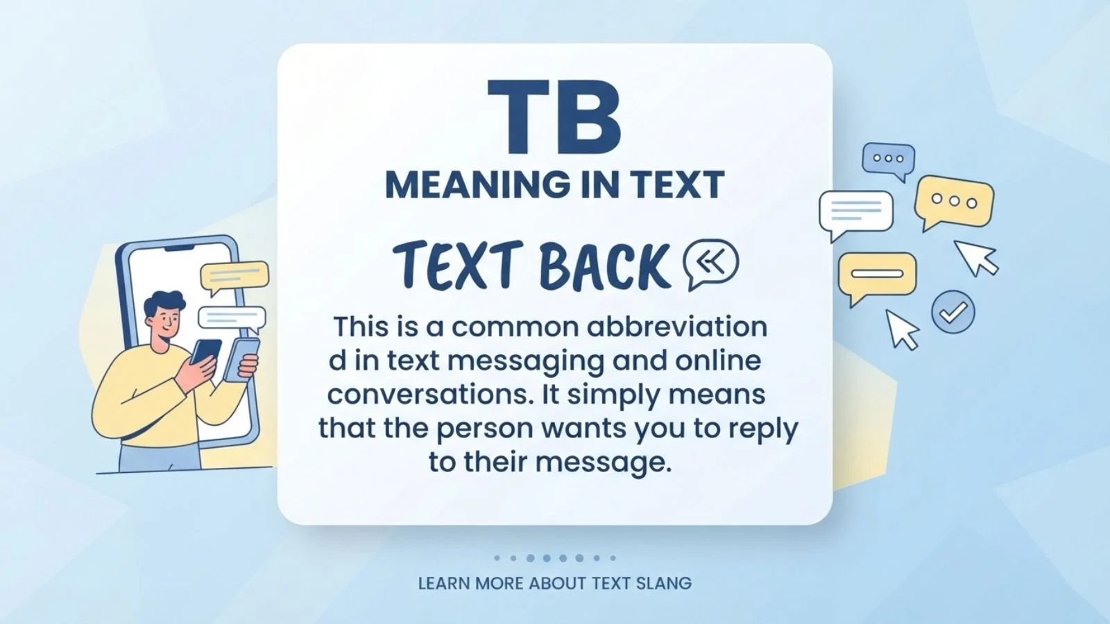 tb meaning in text