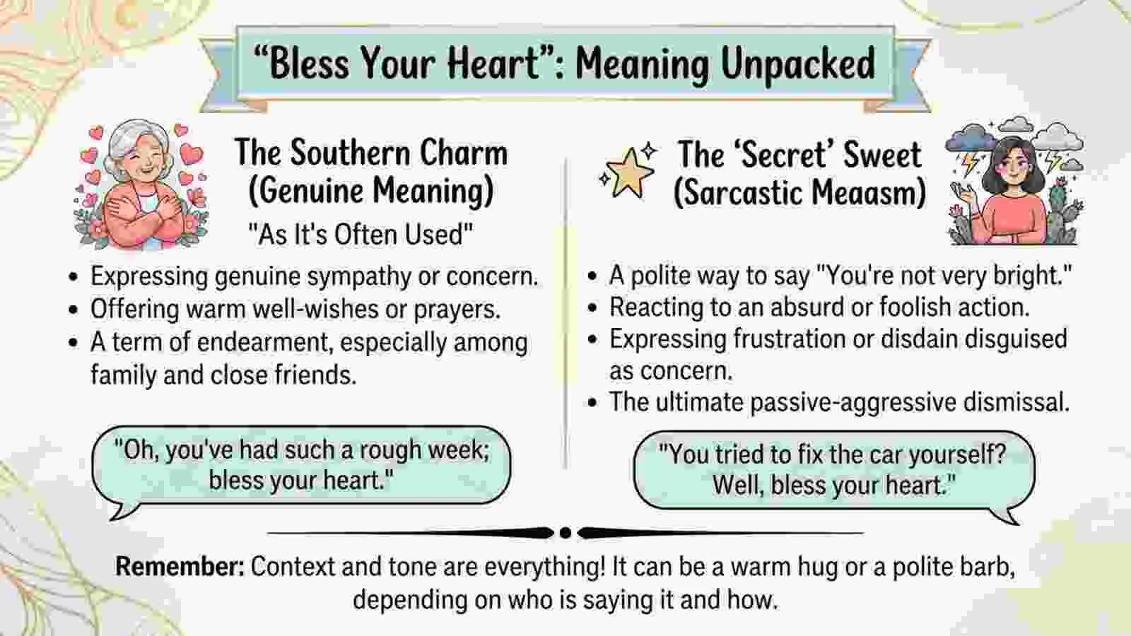 Bless Your Heart Meaning