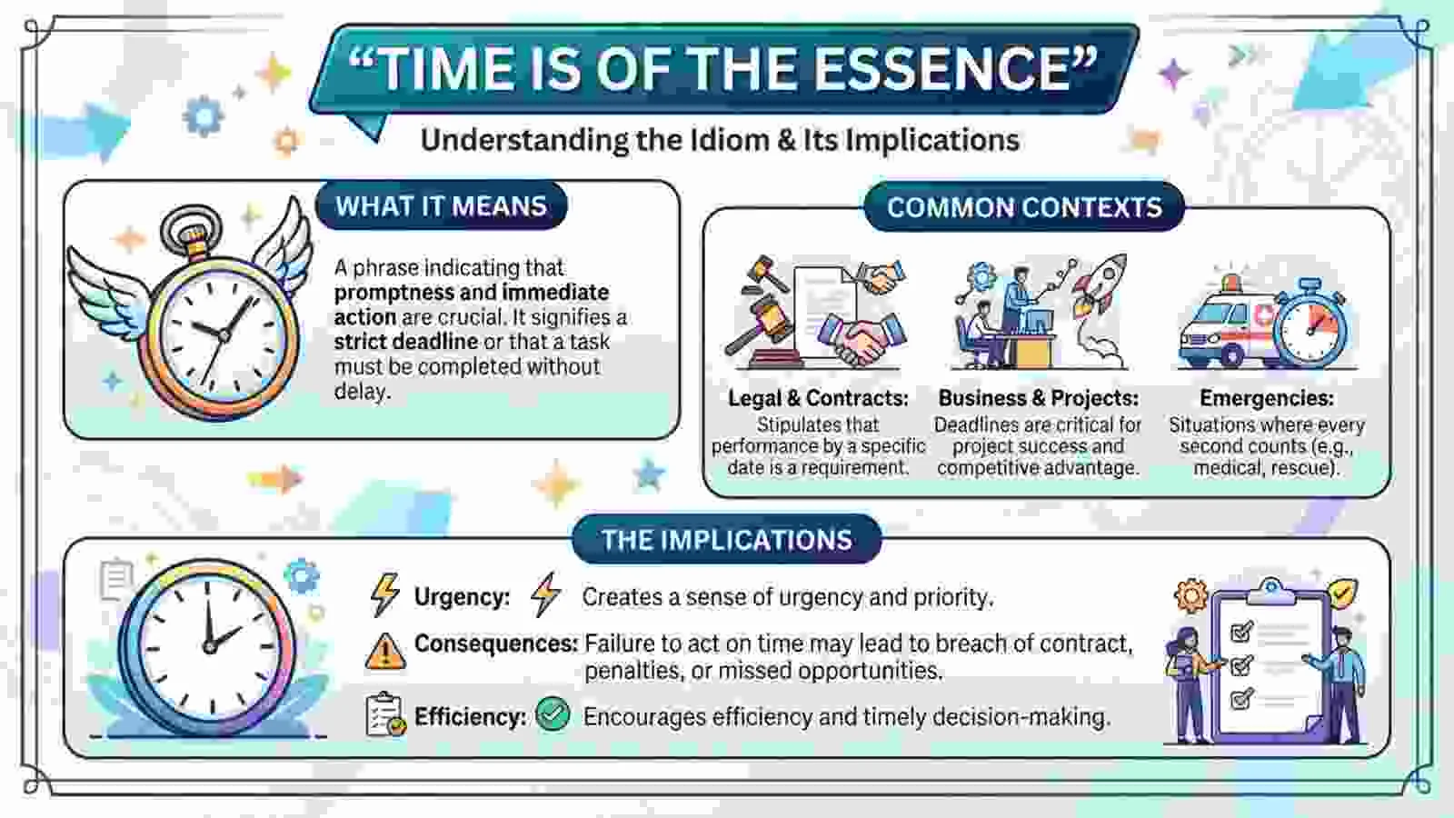 Time Is of the Essence Meaning